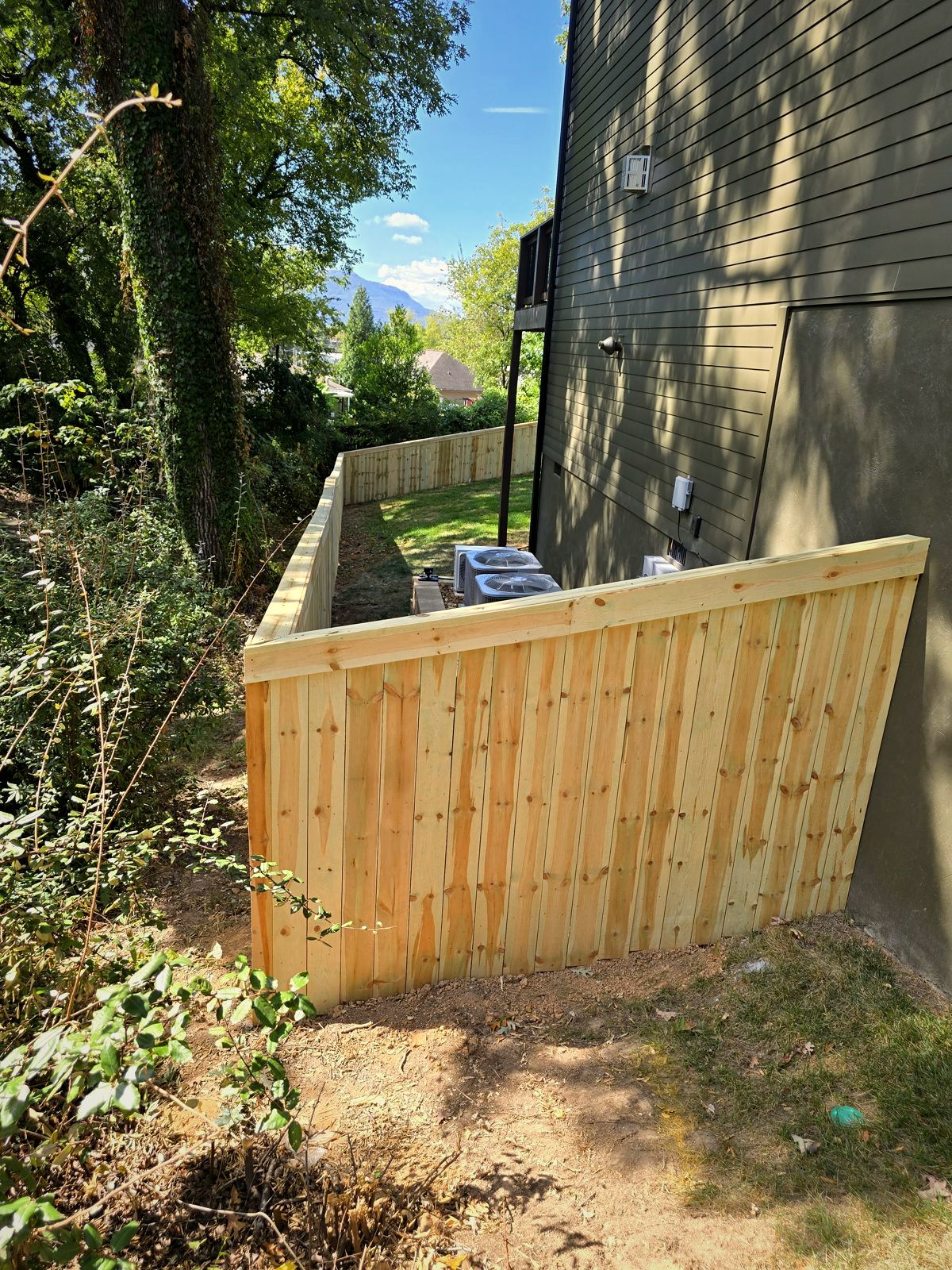 Cedar Privacy Corner